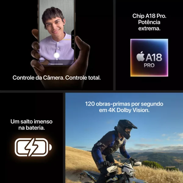 iPhone 16 Pro Max (256GB) - Imagem 5